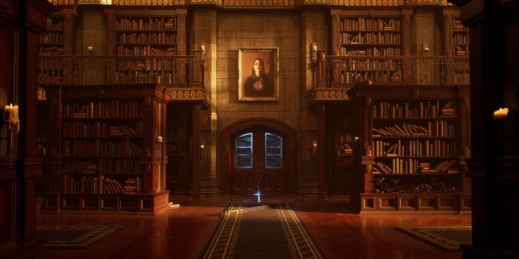 Фанат WoW сделал магическую библиотеку на Unreal Engine 5