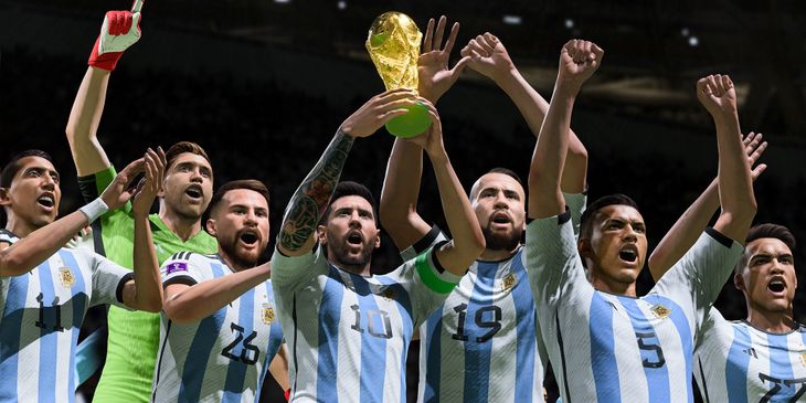 Симулятор FIFA 23 предсказал победу Аргентины на чемпионате мира по футболу 2022
