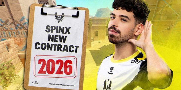 Spinx продлил контракт с Team Vitality до 2026 года