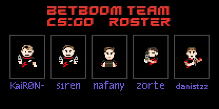 BetBoom Team представила состав по CS:GO с nafany и KaiR0N-