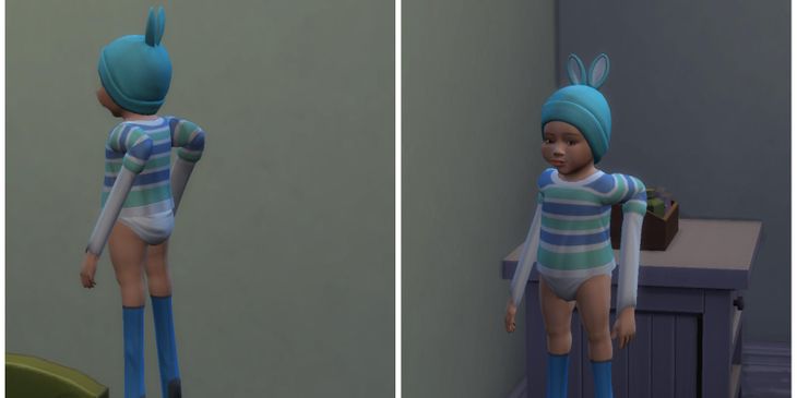 В The Sims 4 обнаружен жуткий баг с младенцами