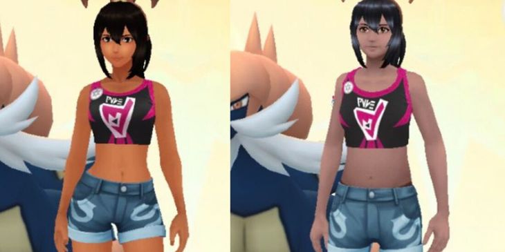 Аватарам в Pokémon GO уменьшили грудь и увеличили талию — геймеры в ярости