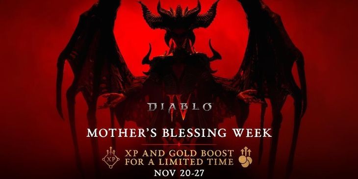 В Diablo IV можно будет получать на 35% больше опыта и золота в течение недели