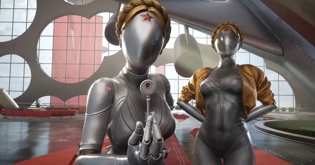 Youtuber showed the faces of robot twins from Atomic Heart without masks