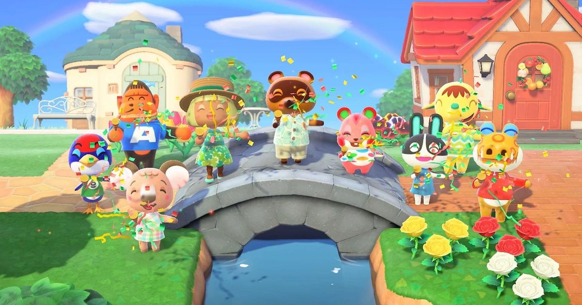 Торжественная картина animal crossing