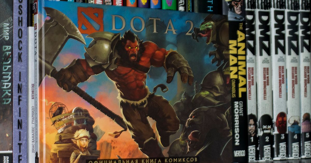 Обзор «Dota 2. Официальная книга комиксов» — можно ли через нее ...