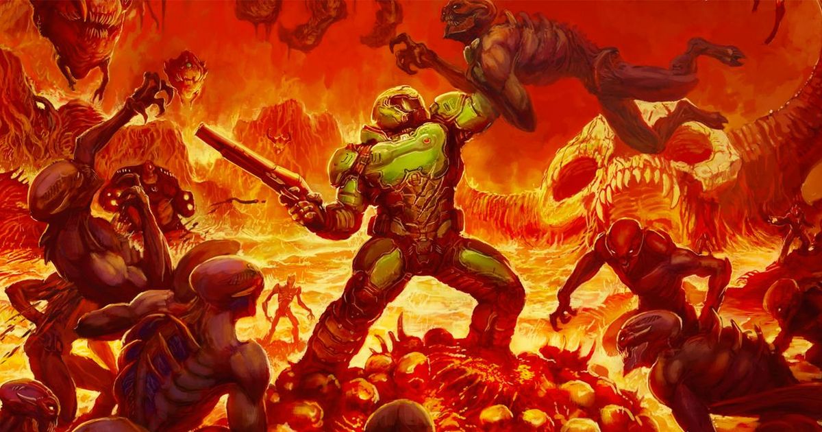 Doom запустили на кишечной