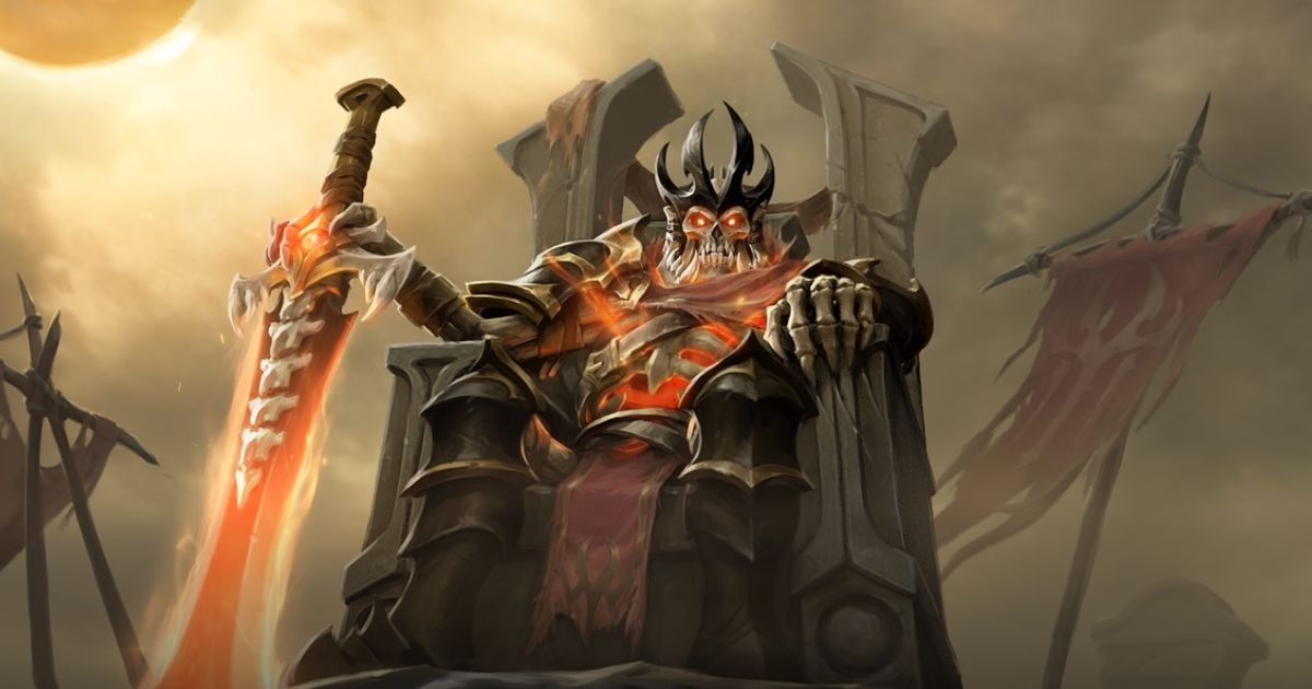 В Dota 2 вернули Skeleton King — это аркана на Wraith King из Battle ...