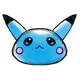 Blue pikachu